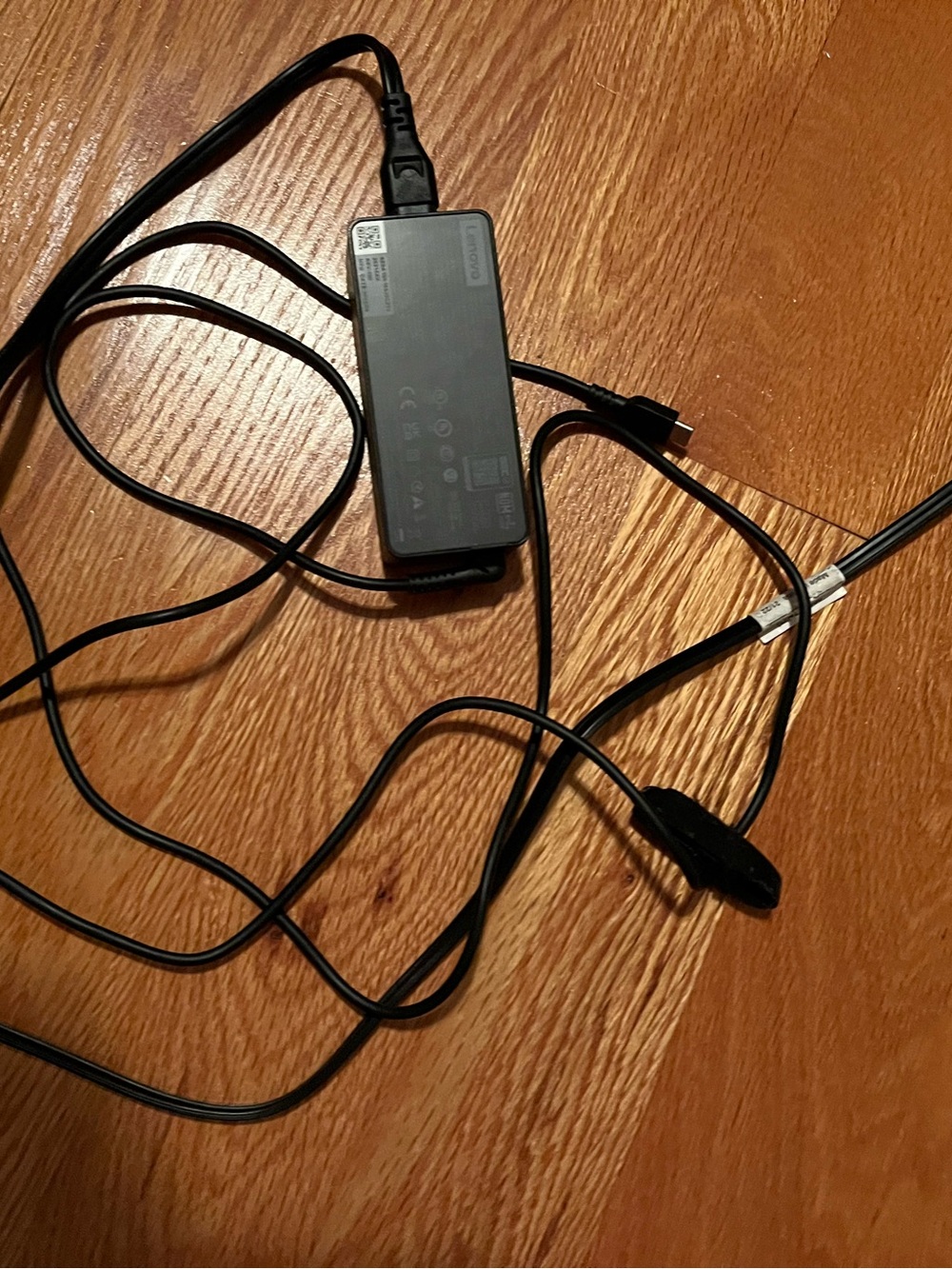 Lenovo Black AC Power Adapter with Cable